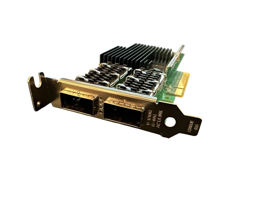 Intel XL710QDA2BLK XL710-QDA2 Dual Port 40GbE Ethernet Converged Network Adapter - Image 2 of 3