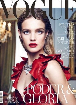 NATALIA VODIANOVA Stella Maxwell AMANDA WELLS Vogue Spain Magazine December 2015