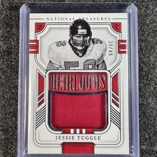 2022 Panini National Treasures Jessie Tuggle HEIRLOOMS Patch #HEI-JTU /49 Falcon