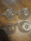 Vintage 1950"s  Anchor Hocking  Arlington Punch Cups, Set Of 4; 2 1/2" X 3 1/4" — photo 5