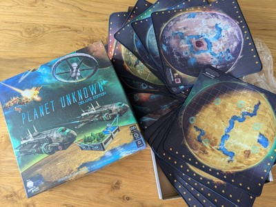 +Bundle+ Planet Unknown Deluxe+ 12 Playmats Brettspiel Kickstarter