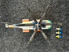 LEGO CITY Coast Guard Helicopter & Life Raft 7738 ith Minifigures