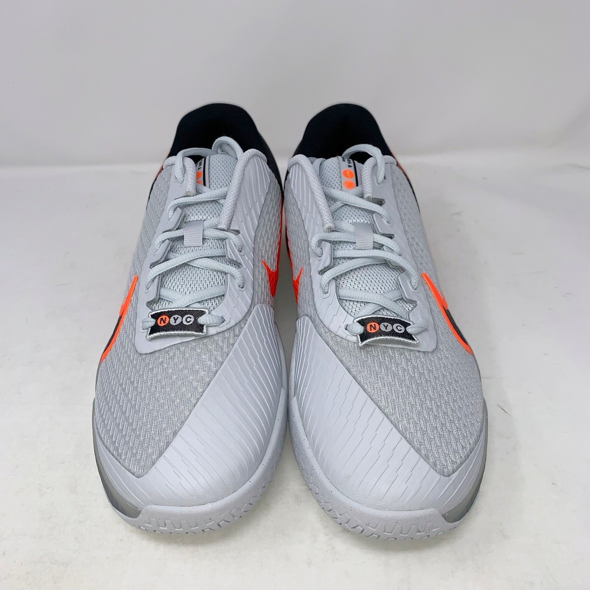Nike Zoom Vapor Pro 2 HC 'NYC' Orange Gray Tennis Sneakers
