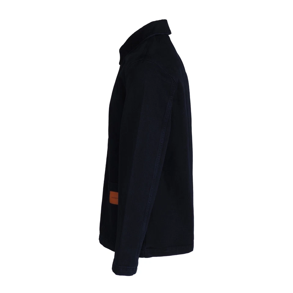 Sandro Paris Men's Jacket Size S Denim Overshirt SHPBL00822 - Image 4 of 4