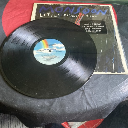 Little River Band - Monsoon (1988, Vinyl LP) “Love Is A Bridge” “Parallel Lines” - Picture 4 of 4