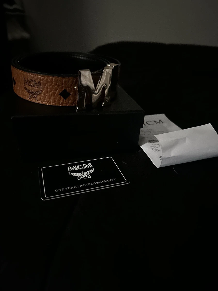 MCM Black Belts for Men for sale | eBay