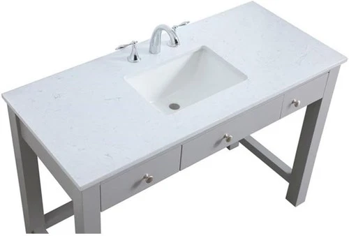 Elegant Kitchen and Bath - VF14848GR - 48 Inch ADA Compliant Bath Vanity In Grey - Picture 7 of 9