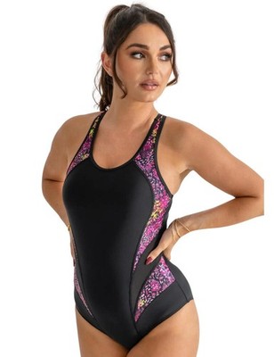 XS - 8 Pour Moi Energy Badeanzug Vollschale gepolstert kabellos Schwimmanzug 1403