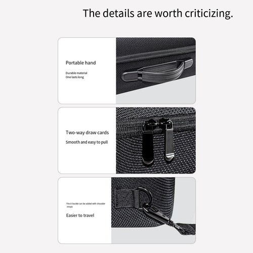 Keep Your For HP For OfficeJet 250 Safe with Portable Shockproof EVA Bag - Photo 10/12