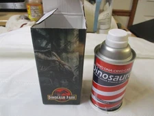 BARBASOL DENNIS NEDRY DINOSAUR DNA JAR MODEL JURASSIC PARK