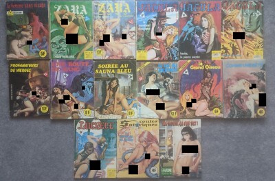 Fumetti Italian Erotic Horror Comic Book Lot Zora La Vampira Zara Vampire Jacula