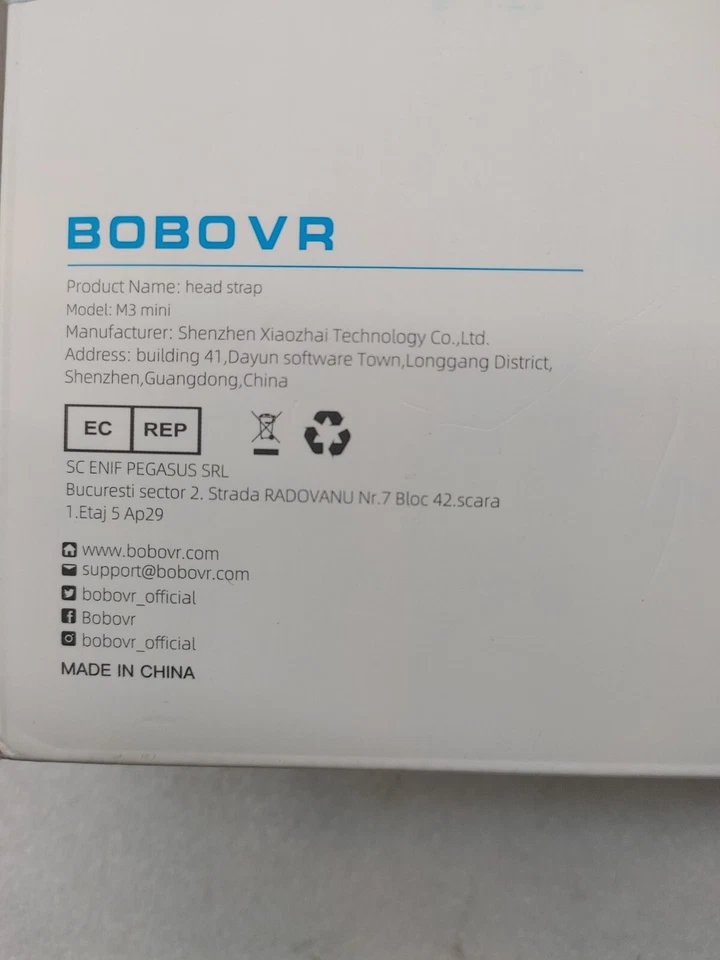 Mini correa de cabeza BOBOVR M3 para Meta Quest 3 (usada en perfecto estado) Foto 4 de 4