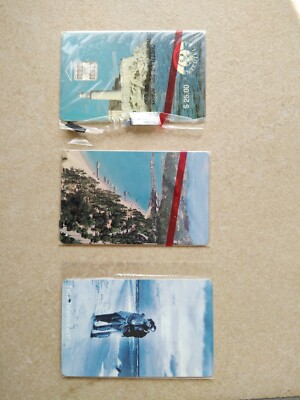 #236 TK telephone cards phonecard Telekom 3 pieces Sweden c u b a Venezuela