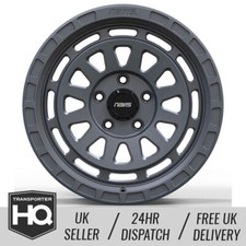 Navis Gelida-AT – 17″ Matt Anthracite Finish 8.5J 5×120 Alloy Wheels