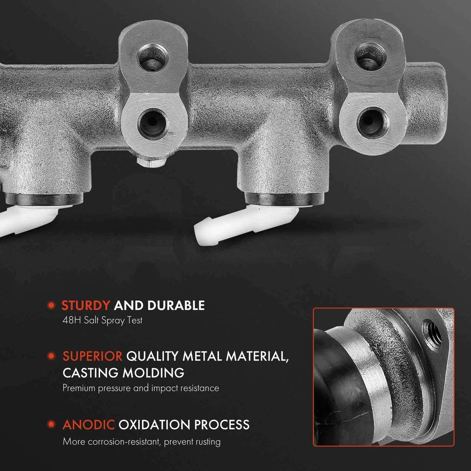 Nuevo cilindro maestro de freno para Volkswagen Super Beetle 1973-1979 H4 1,6 L 3/4 pulgadas Foto 2 de 4