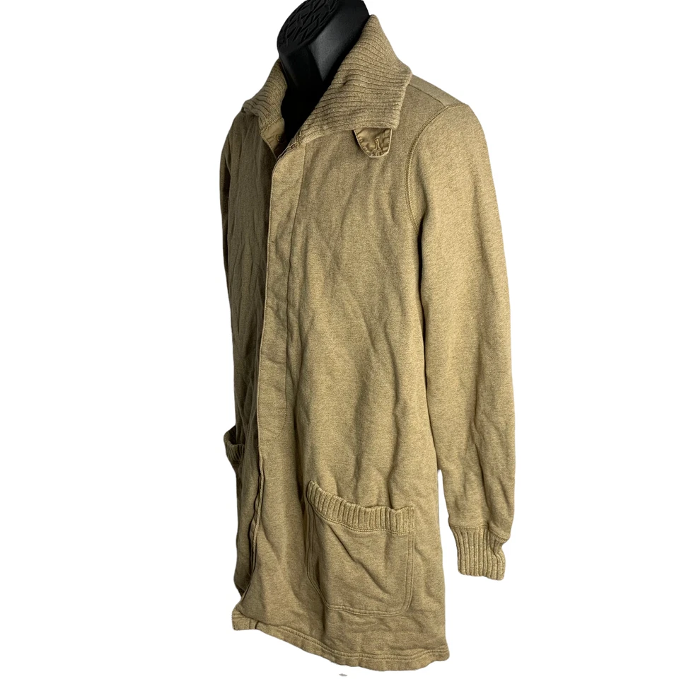 Vintage 90s Ralph Lauren Cardigan Sweater L Brown Button Up Collared Polo Sport - Image 4 of 4