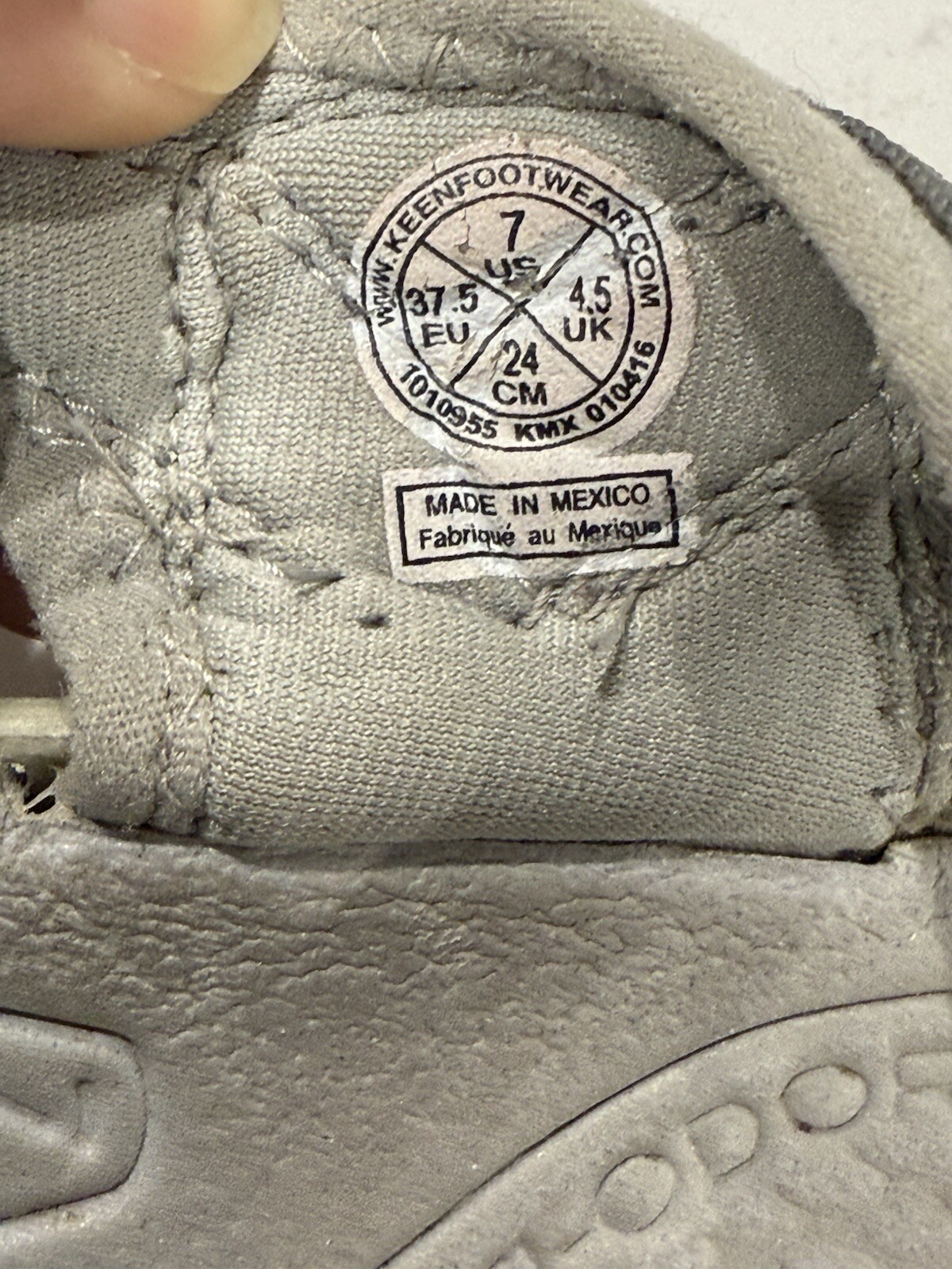 Sandali da trekking impermeabili punta chiusa Keen Newport H2 scarpe donna taglia 7