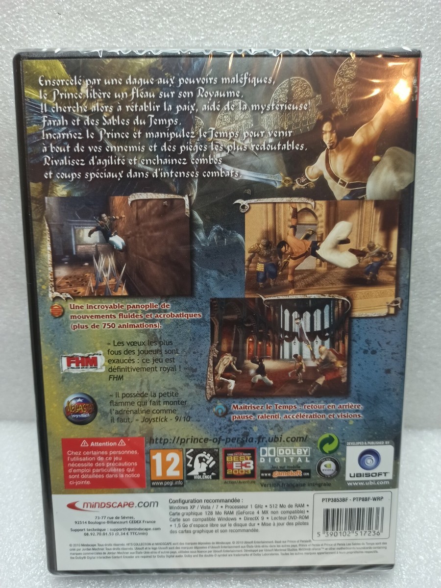 Prince Of Persia : Les Sables Du Temps Sur PC - Version Française, NEUF Sous Blister