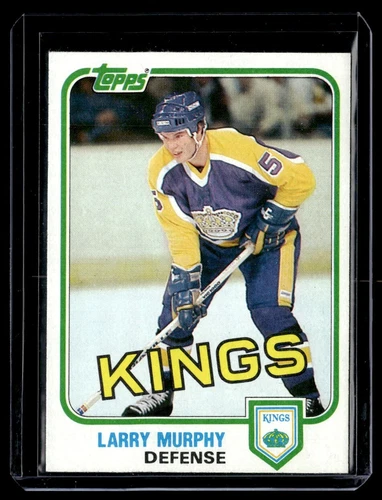 1981-82 Topps Larry Murphy #100W Rookie RC HOF