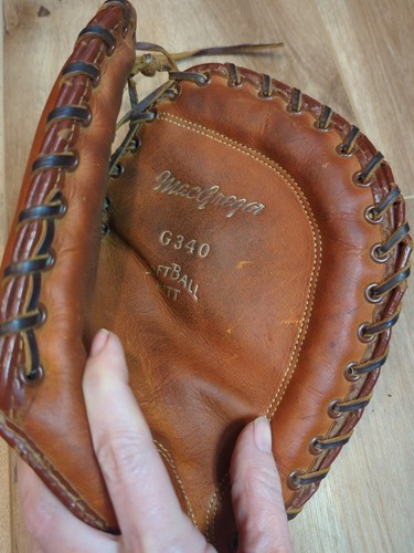 Vintage MacGregor G-340 Softballhandschuh - Rechtshandwurf weich EUC - Bild 3 von 6