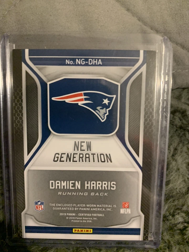 Damien Harris Patch Card /99 - Image 3 of 3