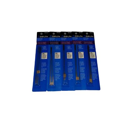 NEW Lot of 5 Genuine DELTA 40-672 Scroll Saw Blades PGT 9RG 6-Pack - 30 Total