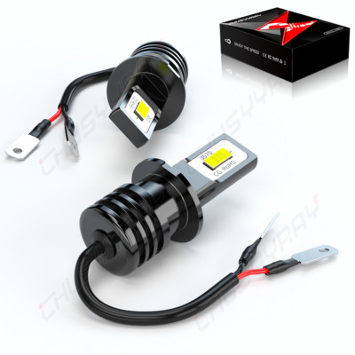 2x H3 Super Bright White LED Cornering Light Bulbs For BMW 328i 2009-2012 M3