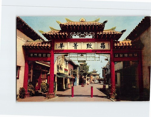 Postkarte Chinatown Los Angeles Kalifornien USA