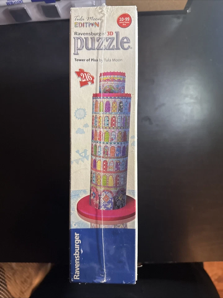 Ravensburger 3D Puzzle/Tula Moon Edition/216 Plastic Pieces/"Tower of Pisa" - Image 4 of 4