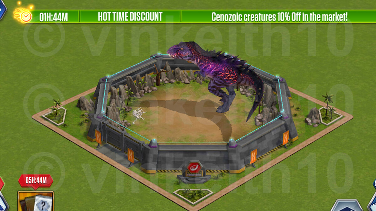 Jurassic World The Game IOS Android B-DNA 99,999,999 + 2 Max level