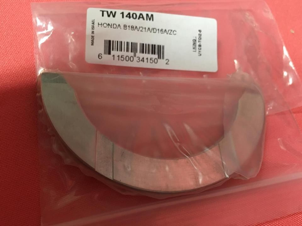 YCP 84mm STD High Compression Pistons + Rings & Japan Rod Bearings For Honda Acura B20-1000662