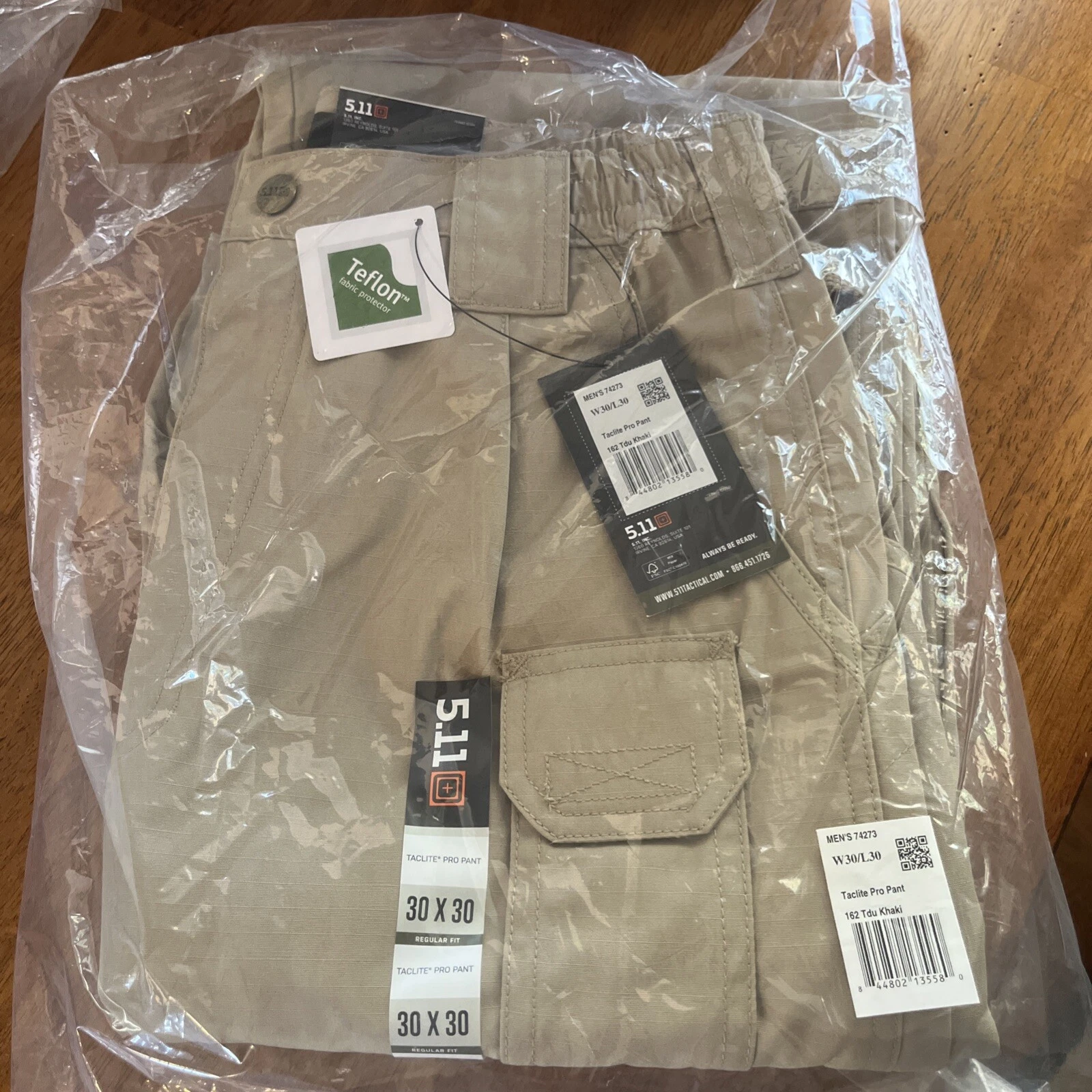 5.11 Men's TACLITE Pro Tactical Pants, Style 74273, W30/L30