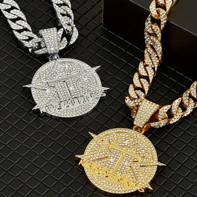 KING OF KINGS Iced Pendant & 14mm 20 KING OF KINGS Iced Pendant & 14mm 20