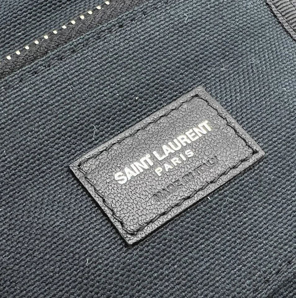 Saint Laurent Canvas Bifold Wallet America Flag Made in Italy - Image 4 of 4