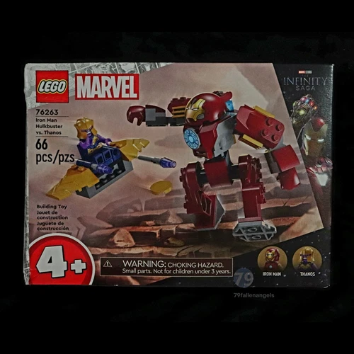 LEGO Iron Man Hulkbuster Vs. Thanos Avengers Infinity War 76263 New Damaged Box