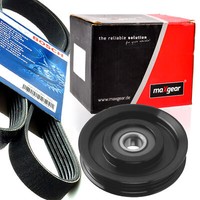 Bosch 3PK675 Keilrippenriemen + Rolle FüR Nissan