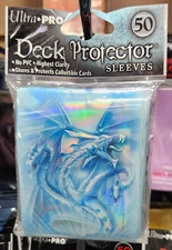 ULTRA PRO LIGHT BLUE MONTE DRAGON DECK PROTECTOR SLEEVES (STANDARD SIZE) 50ct