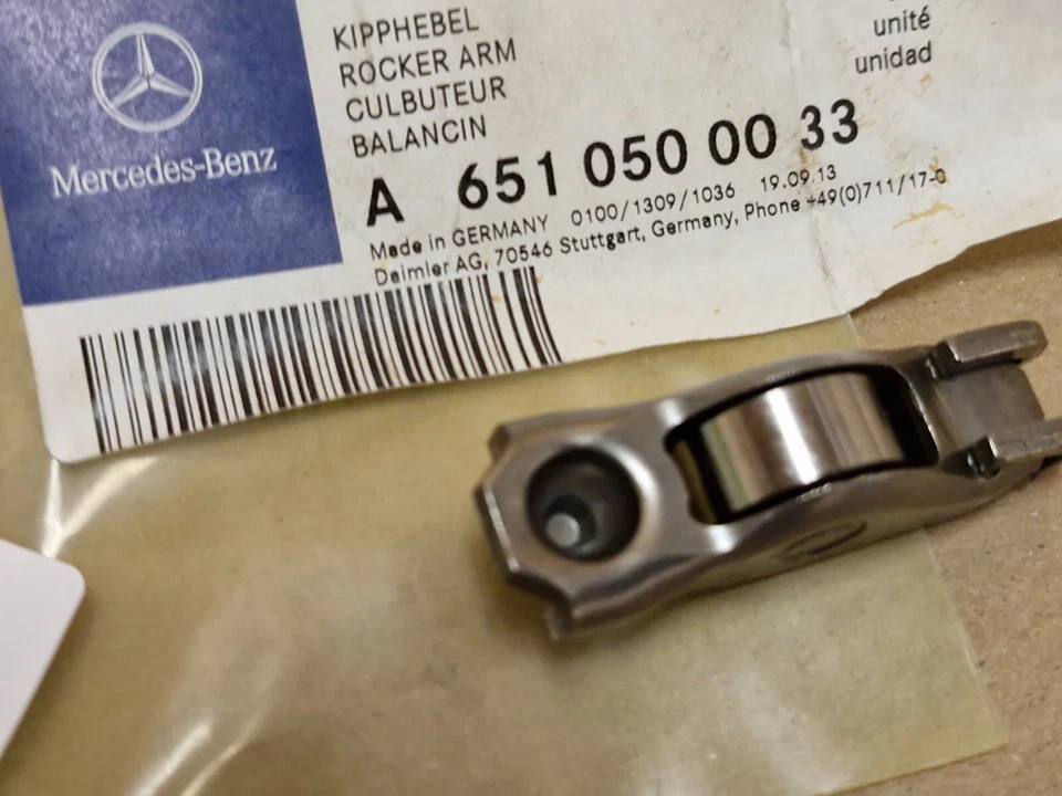 Mercedes Sprinter W906 Vito W639 Rocker Arm X3 A6510500033 Genuine NEW OEM - Image 4 of 4