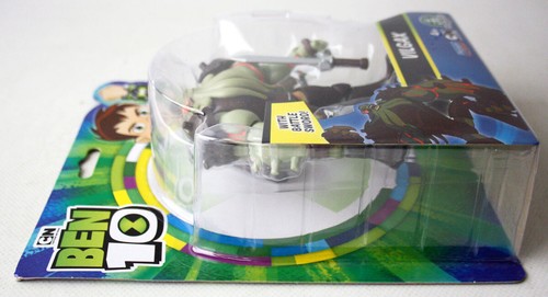 2019 BEN 10 VILGAX FIGURE WITH BATTLE SWORD CARTOON NETWORK PLAYMATES NEW SEALED - Picture 5 of 8