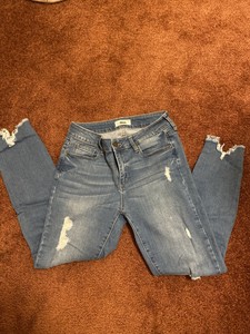 womens frayed hem skinny jeans