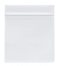200 4"X4 Clear Top Lock Zip Seal Plastic Bags 2Mil Reclosable