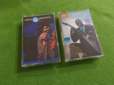 BLUES Cassette LOT OF 2 Albert King JOHN LEE HOOKER