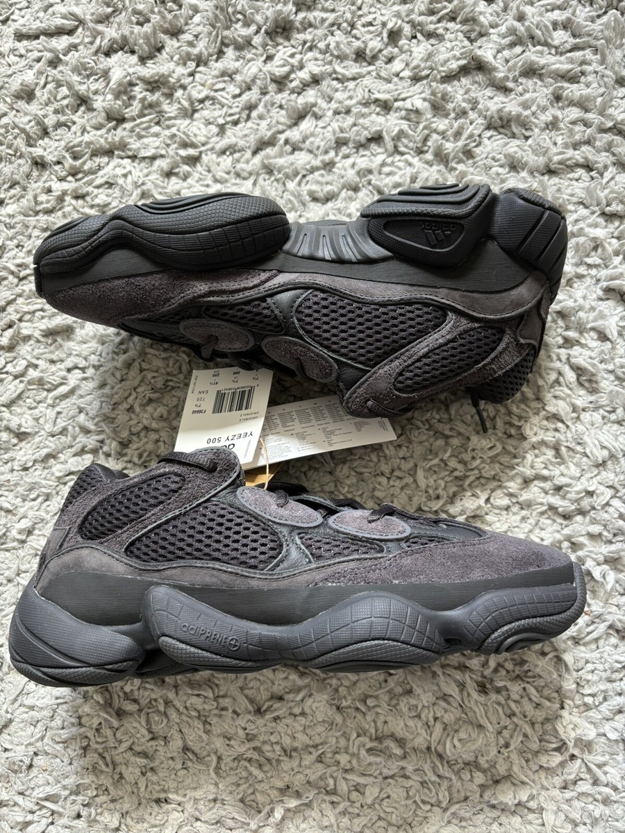Size UK US 8- adidas Yeezy 500 Low Utility Black