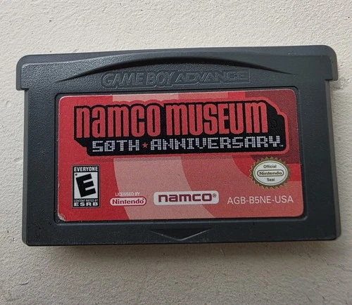 Namco Museum 50th Anniversary (Game Boy Advance, 2005) GBA authentic tested