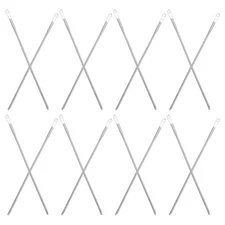 20 Pcs Metal Drawstring Rope Threaders Foldable Threading Tool for Pants