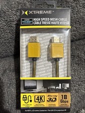 Xtreme High Speed Mesh Cable 6ft - HDMI
