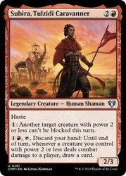 Subira, Tulzidi Caravanner 261 Commander Masters Foil