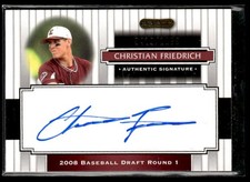 2008 Razor Signature Series #125 Christian Friedrich #/1199