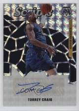 2019-20 Panini Mosaic Scripts Torrey Craig #SC-TCR Auto 07d9