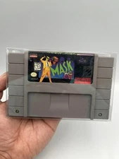 The Mask Nintendo SNES Cartridge Only Authentic / Tested - With Sleeve